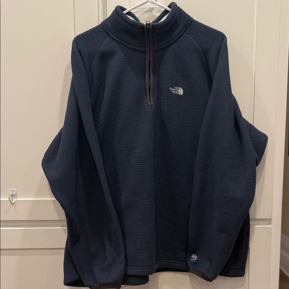 The North Face Navy Blue Quarter-Zip Sweatshirt